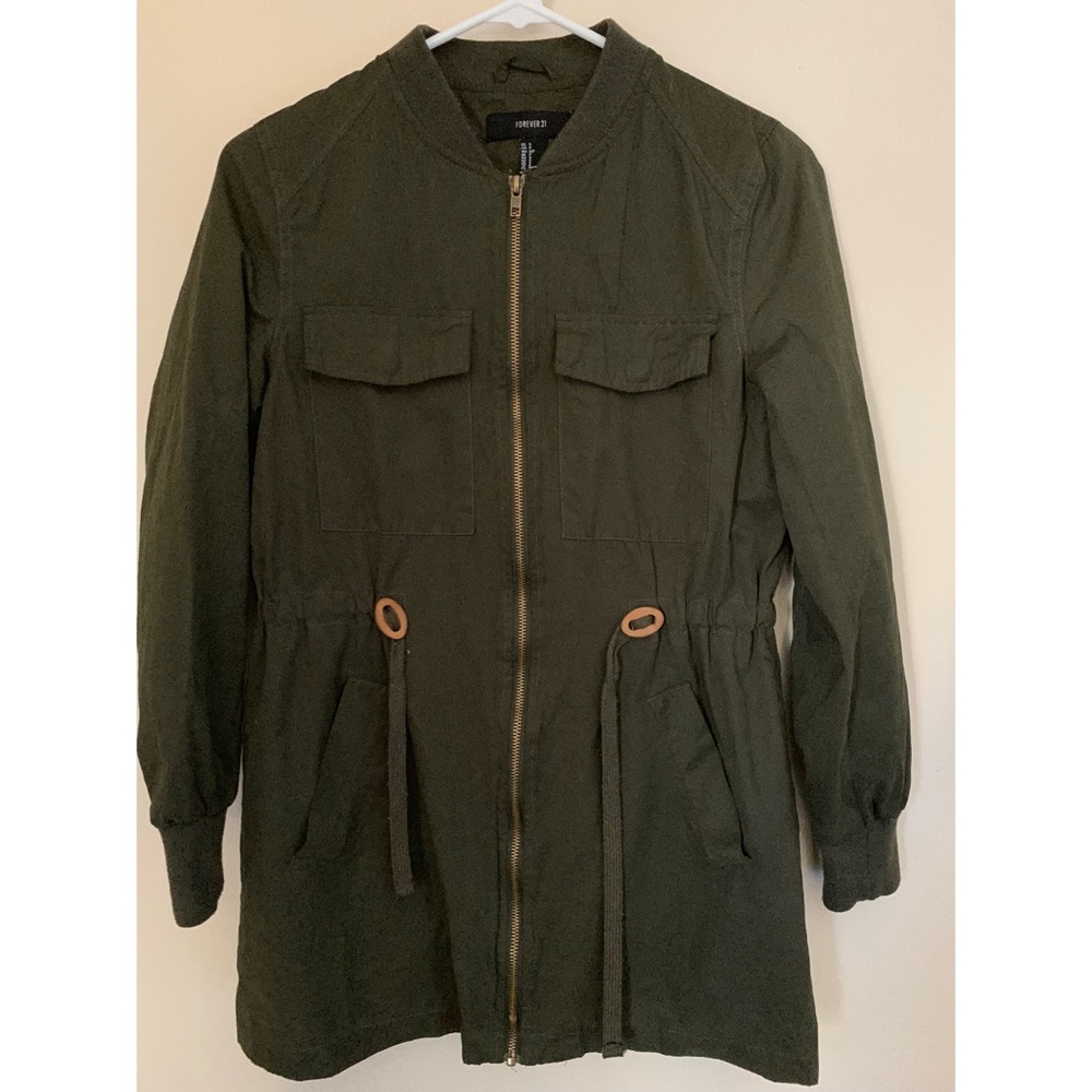 5/25 Forever21 Army Green Jacket